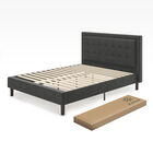 Zinus Dachelle | Base De Cama Queen Con Cabecera Y Tapiz