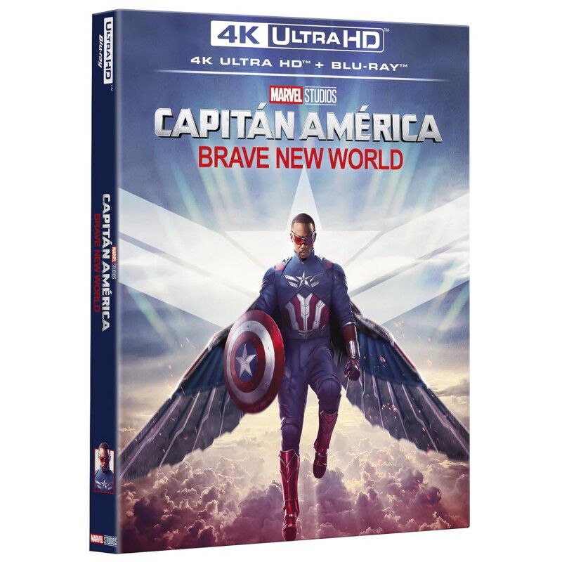Capit&aacute;n Am&eacute;rica: Brave New World [4K UHD, Blu-r... image number null