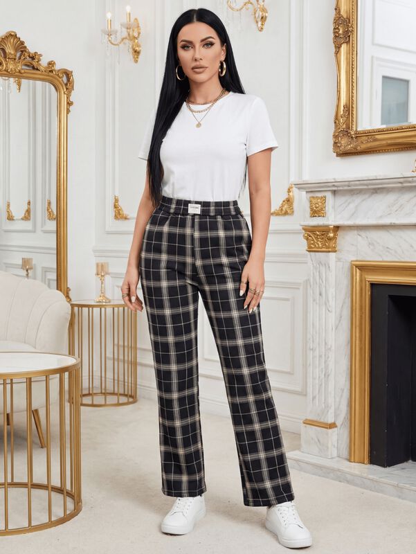 Set 2 Pants De Corte Ancho Malabis Pant-059 Neg... image number null