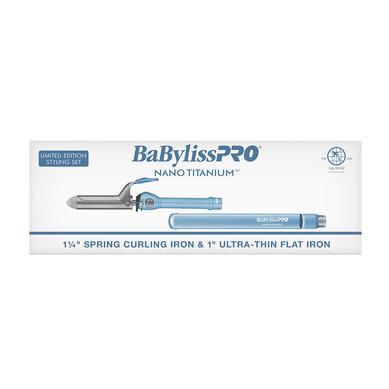 Combo Babylisspro Tenaza + Plancha Nanotitanium image number null