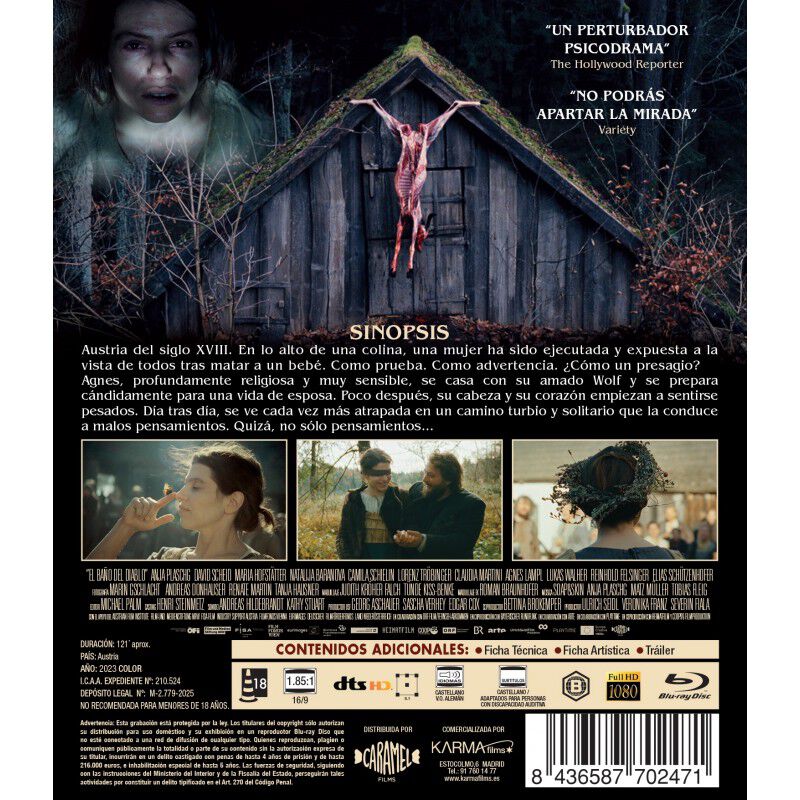 El Ba&ntilde;o del Diablo [Blu-ray] (2024) Des Teufels... image number null