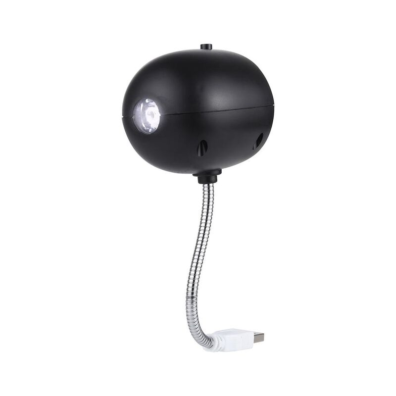 Mini Luz Disco Rotatoria USB Alienpro 3RGB+W Po... image number null