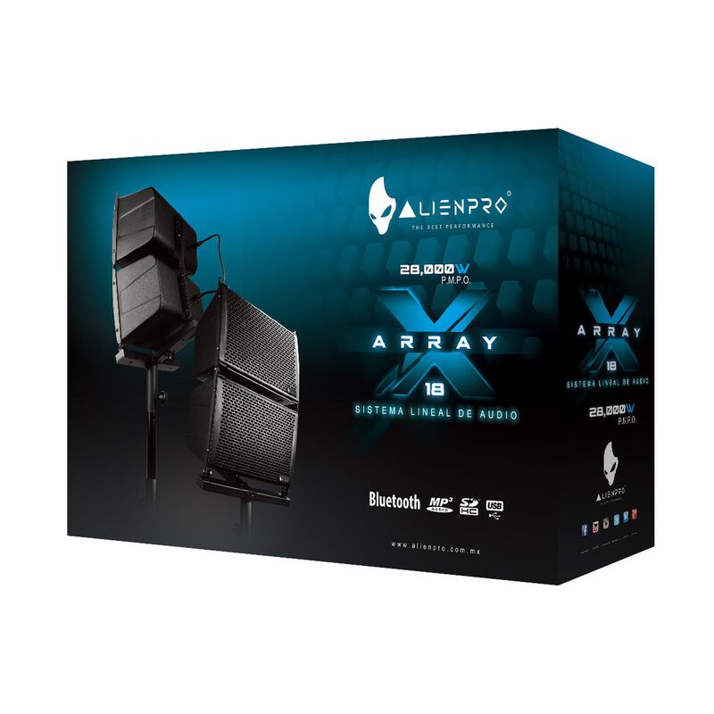 Sistema Lineal Subwoofer X-array 18 Alienpro 2 ... image number null