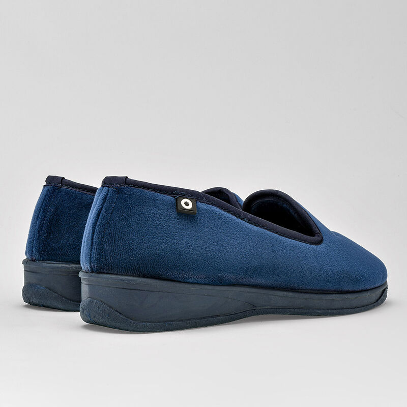 Mora Confort Pantufla para mujer marino image number null