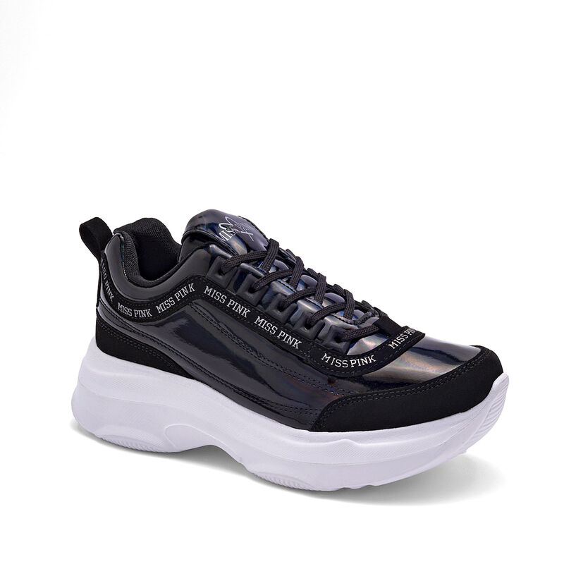 Miss Pink Tenis urbano para mujer negro image number null