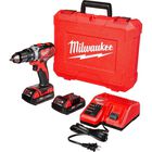 Taladro Atornillador Inal&aacute;mbrico Milwaukee M18 1/2" 18v Con 2 Bater&iacute;as Profesional Modelo 2606-22ct