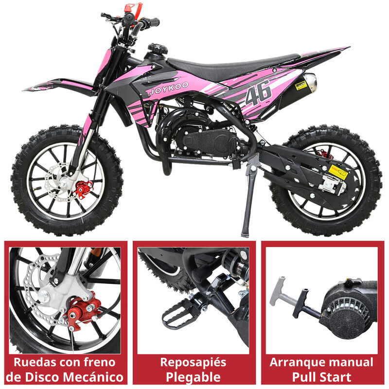 Mini Moto Cross A Gasolina 49cc 2 Tiempos Para ... image number null