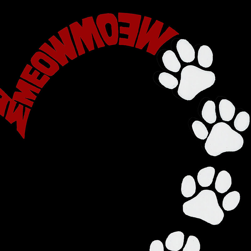 Camiseta Word Art Para Ni&ntilde;o - Meow Heart - Rojo image number null