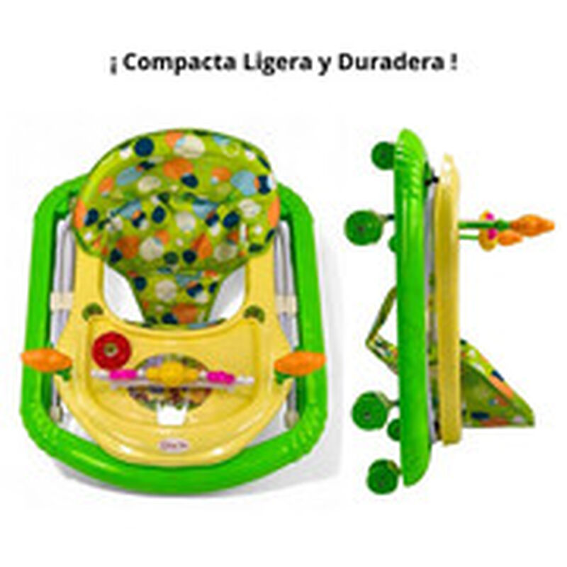 Andadera Semi Lujo Para Beb&eacute; Mariposa Mod. TEK-... image number null