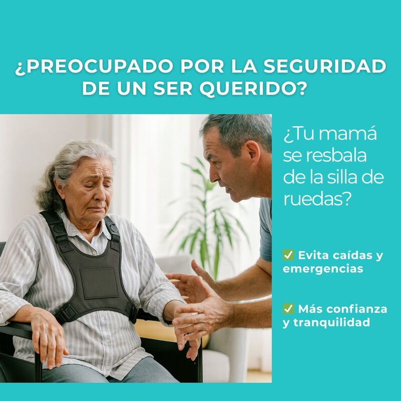 Chaleco de Sujeci&oacute;n para Silla de Ruedas | Arn&eacute;... image number null
