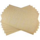 Juego de Manteles Aquila Individuales 6 piezas Árboles Dorado