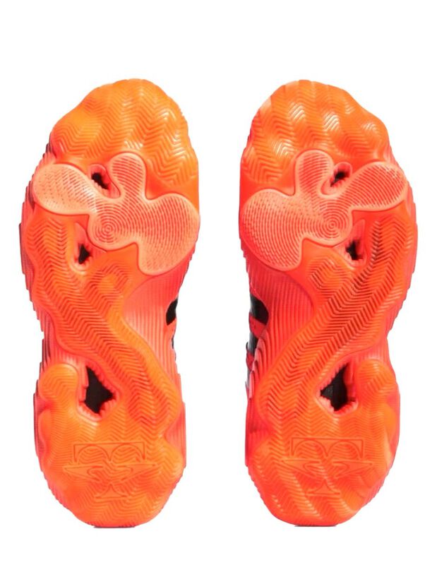 Tenis Caballero Adidas Trae Young 3 Anaranjado ... image number null