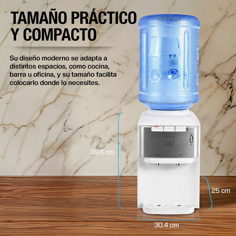 Dispensador De Agua De Garraf&oacute;n Fria Y Caliente... image number null