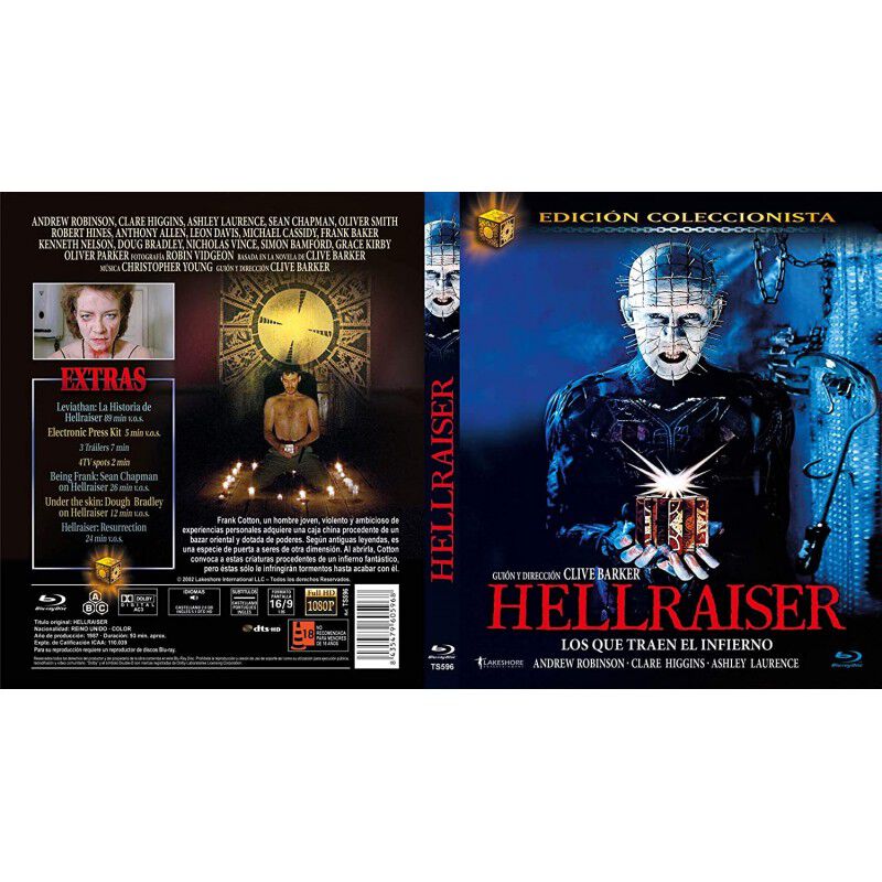 Hellraiser [blu-ray] (1987) image number null