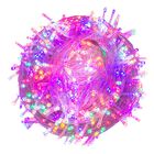 Serie LED Multicolor 1200 focos cable Transparente 8 Funciones 5050 cm