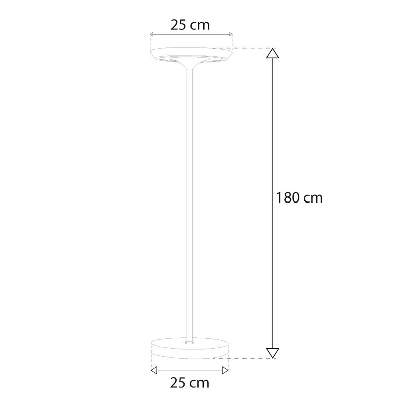 mil luces L&aacute;mpara de pie LED sasori NG image number null