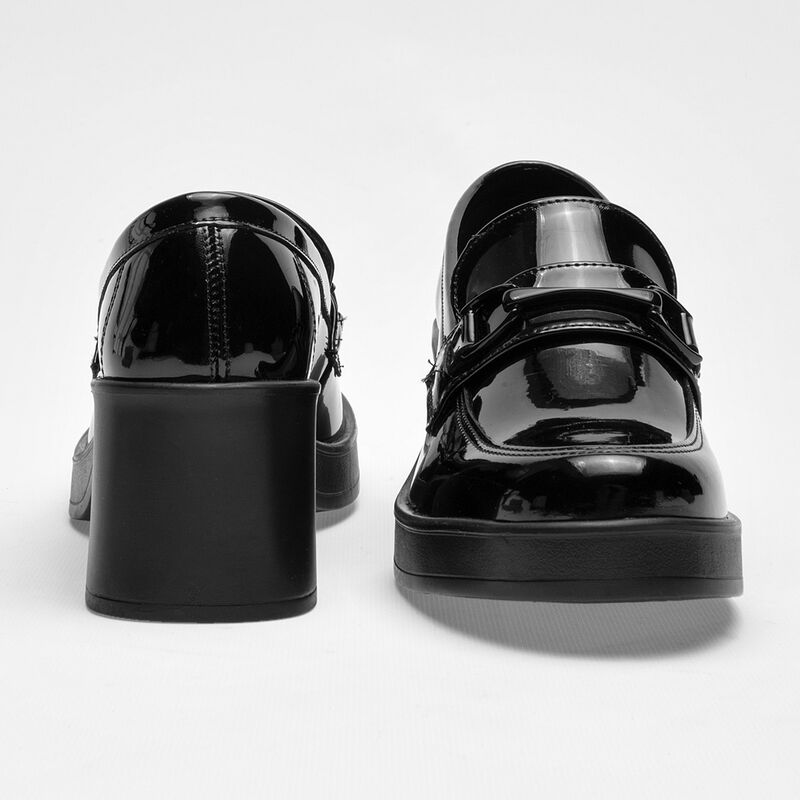 Green Love Zapatos para mujer negro charol image number null