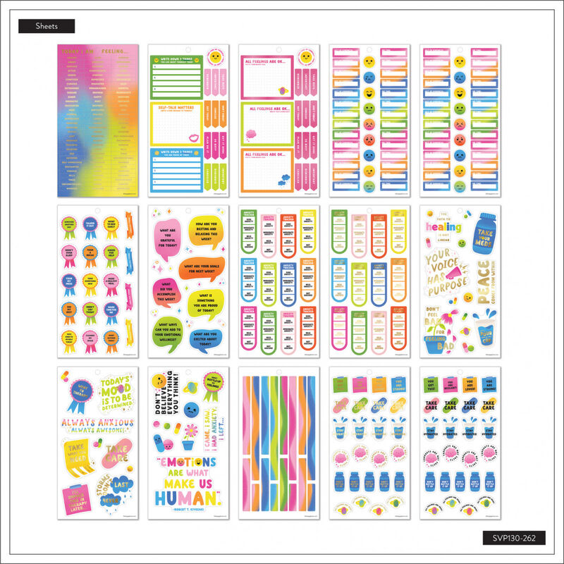 Stickers Cuídate 30 Hojas image number null