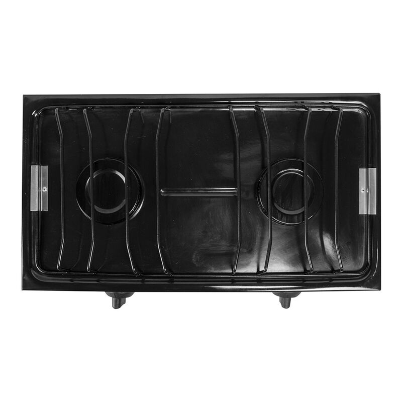 Parrilla de gas con 2 quemadores IUSA, color ro... image number null