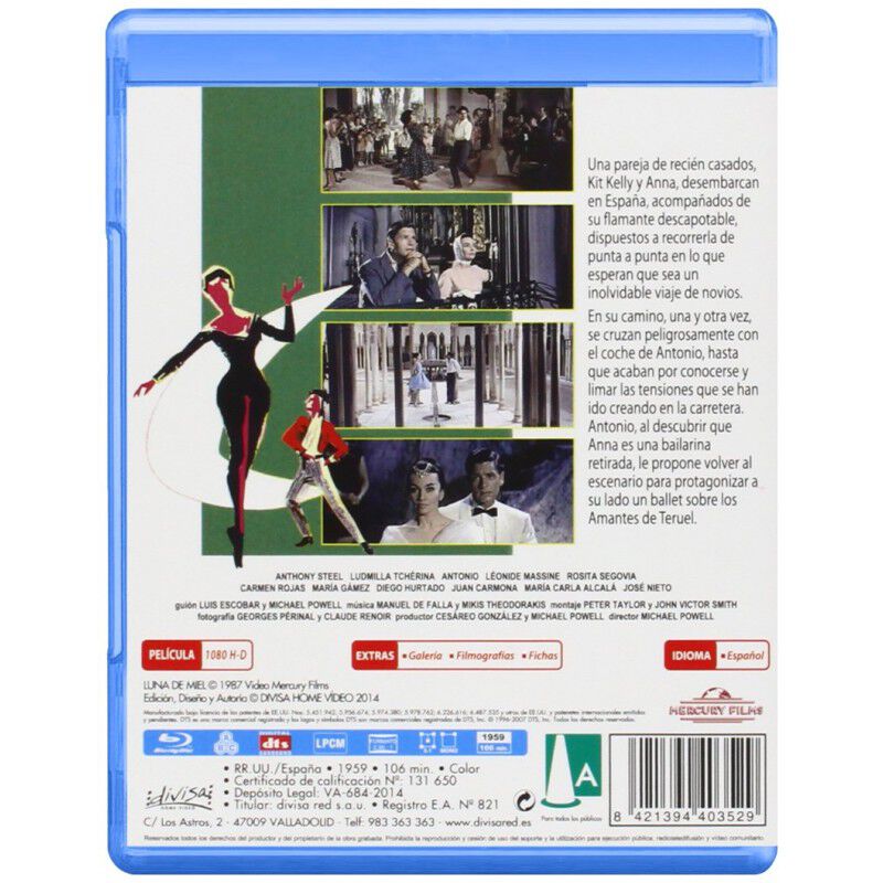Luna de miel [Blu-ray] (1959) image number null