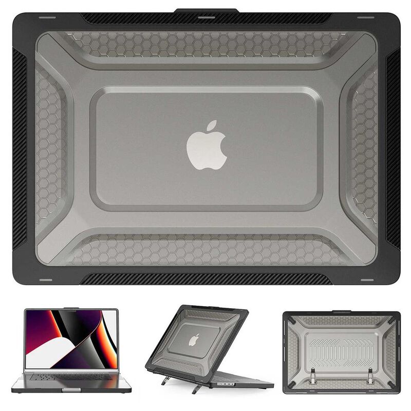 Funda TEKKU HC para MacBook Pro 16 uso rudo Neg... image number null