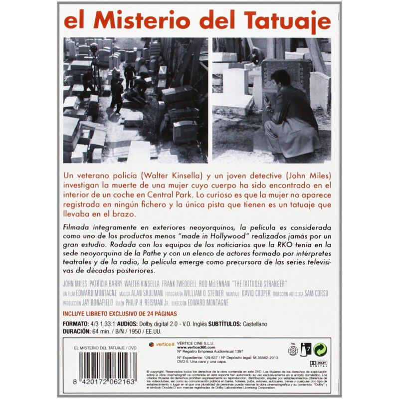 Cine Negro Rko: El Misterio Del Tatuaje (vos) (... image number null