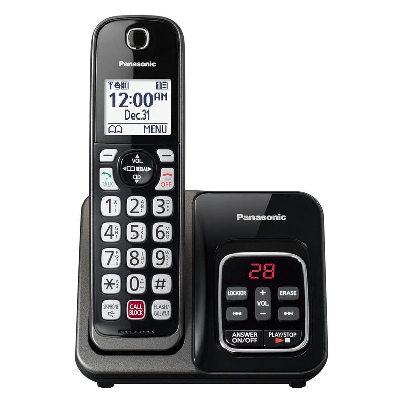 Tel&eacute;fono Inal&aacute;mbrico Panasonic Una Ext Kx-tgd83... image number null