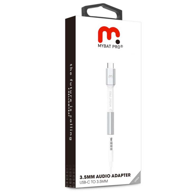 Cable MYBAT adaptador de USB C a Audio Jack 3.5... image number null