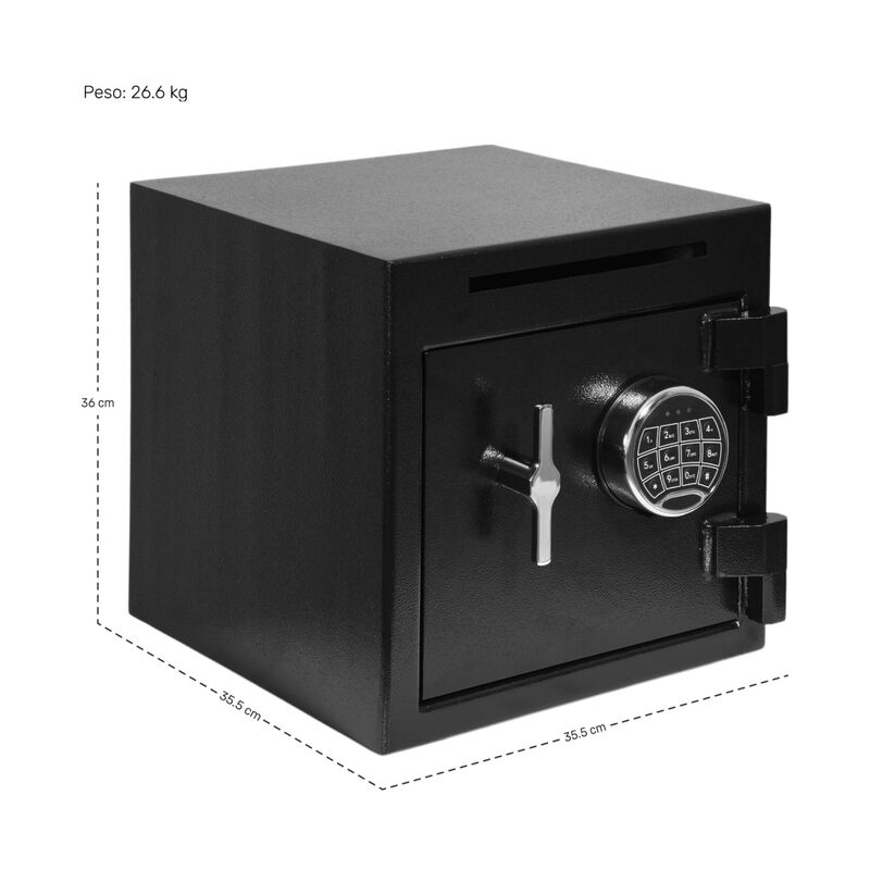Caja Fuerte Seguridad Electr&oacute;nica Cerradura Dig... image number null