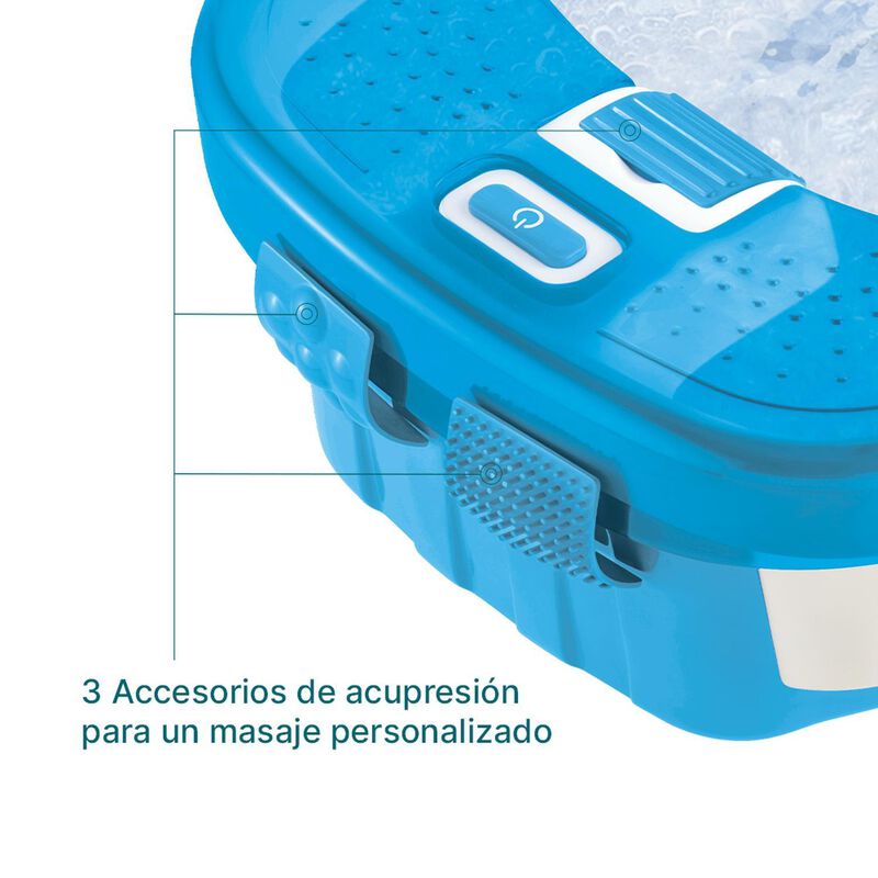 Spa De Pies Homedics Con Burbujas Relajantes Y ... image number null