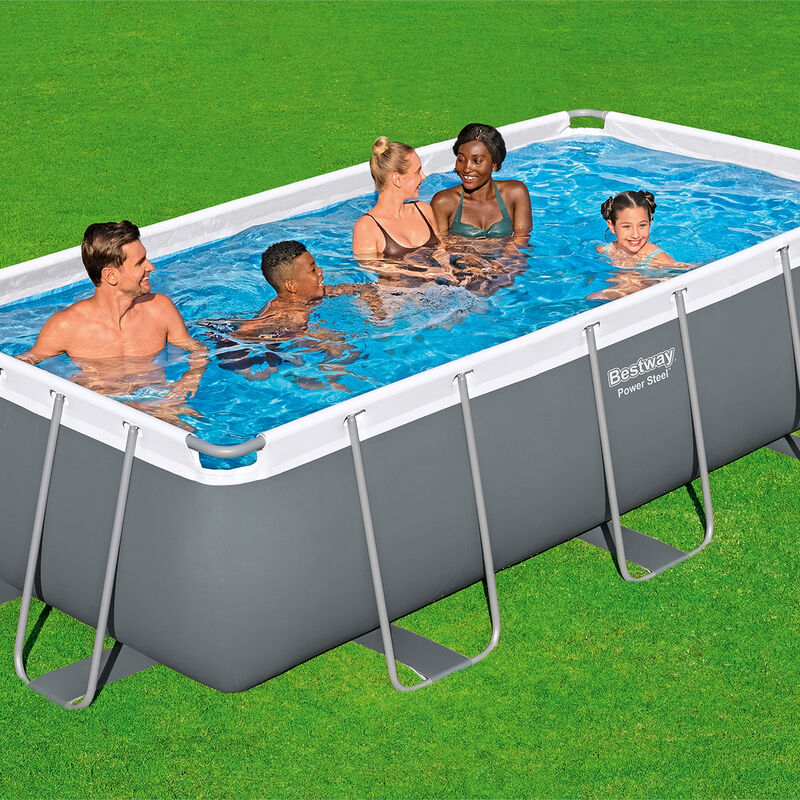 Alberca con Estructura Rectangular 4.04X2.01X1.... image number null