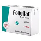 Folivital Tableta 5 Mg, 30 Tabletas