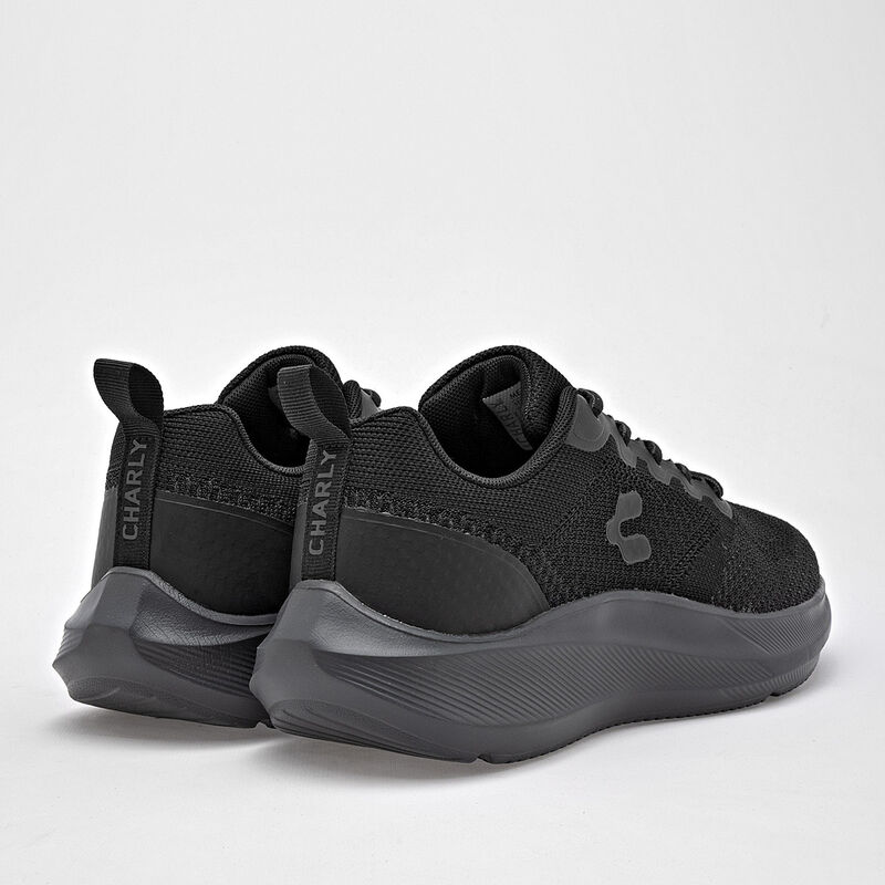 Charly Tenis Deportivo Para Mujer Negro Cod 129... image number null