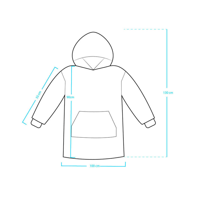 Pijama Adulto Unitalla Sudadera Cobija Gris Cla... image number null