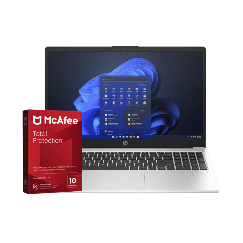 Laptop Hp 255 G10 De 15,6" + Antivirus McAfee (... image number null
