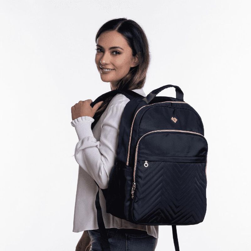 Mochila Laptop Mujer Moderna, Backpack Malet&iacute;n ... image number null