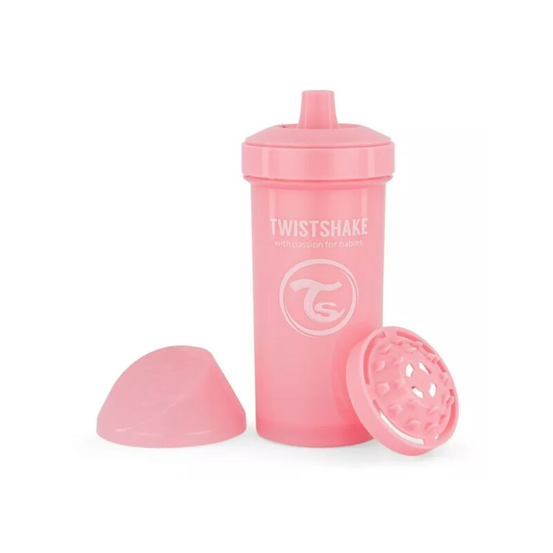 Vaso Kid Cup Twistshake 12 Oz Rosa Pastel image number null