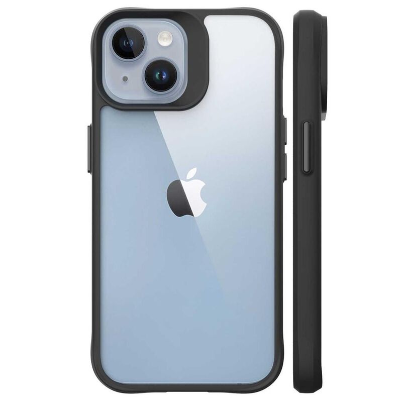 Funda TEKKU Combat para iPhone 15 Negra Transpa... image number null