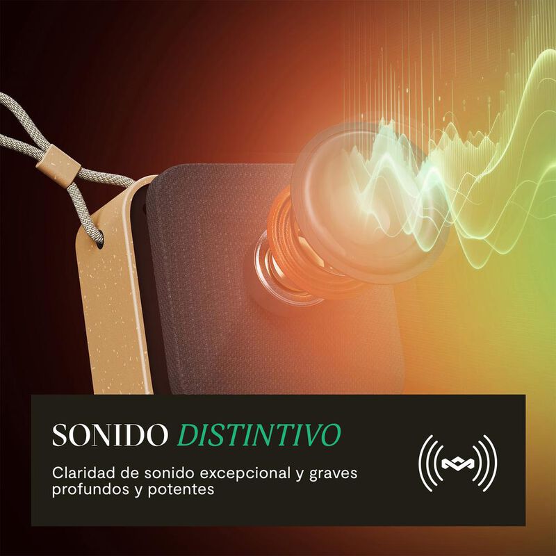 Bocina Port&aacute;til Rise Up Signature Black The Hou... image number null