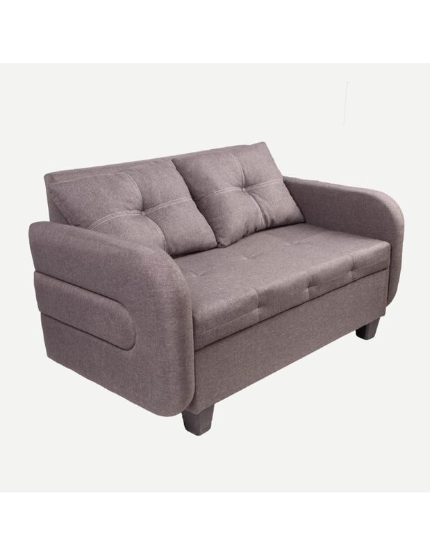 Set Sala 2  piezas Love Seat Sevilla gris image number null