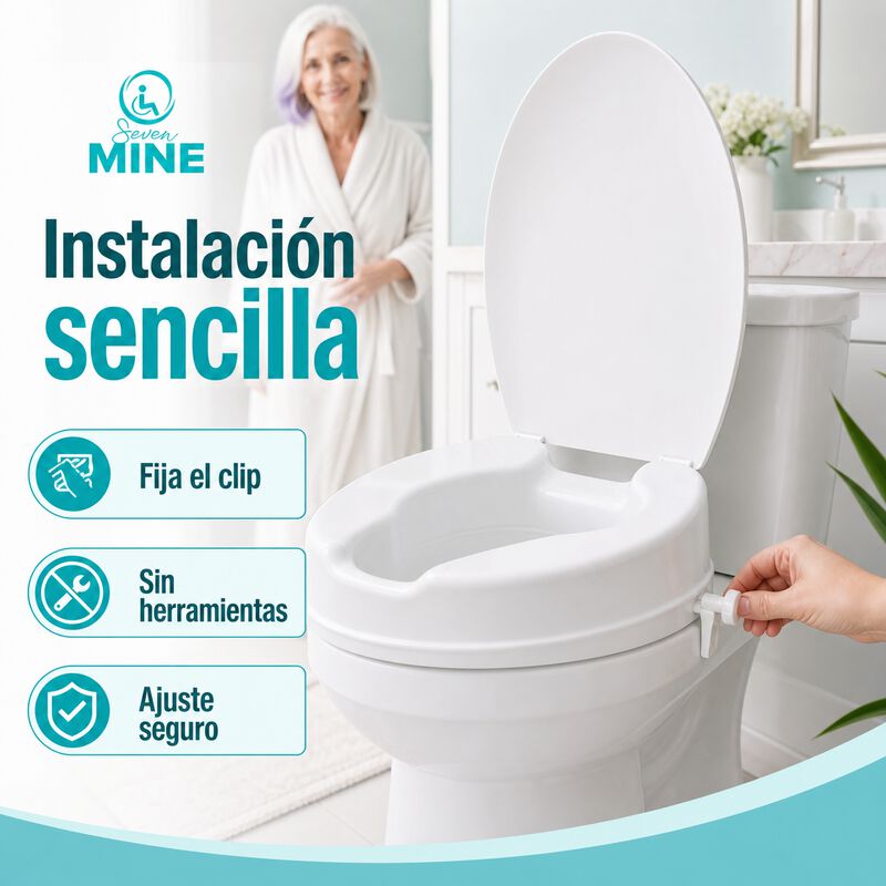 Incremento Aumento de Asiento para Ba&ntilde;o con Tap... image number null