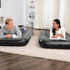 Colchón Inflable 1.88X.99X.25cm Adulto 3 en 1 Color Negro 1 Modelo Caja (1)