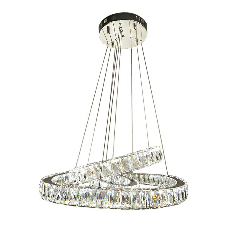 L&aacute;mpara colgante de Cristal Harlow Mil Luces image number null