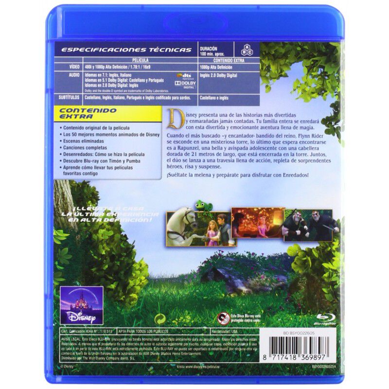 Enredados [blu-ray] image number null