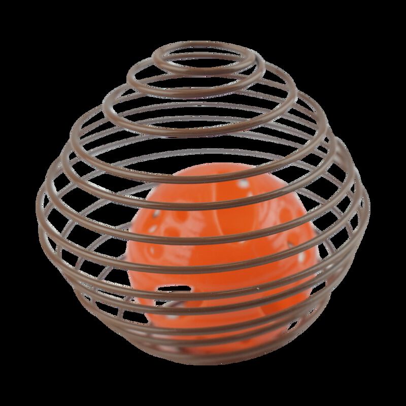 Fancy Pets Juguete Sound Pelota Enjaulada Para ... image number null