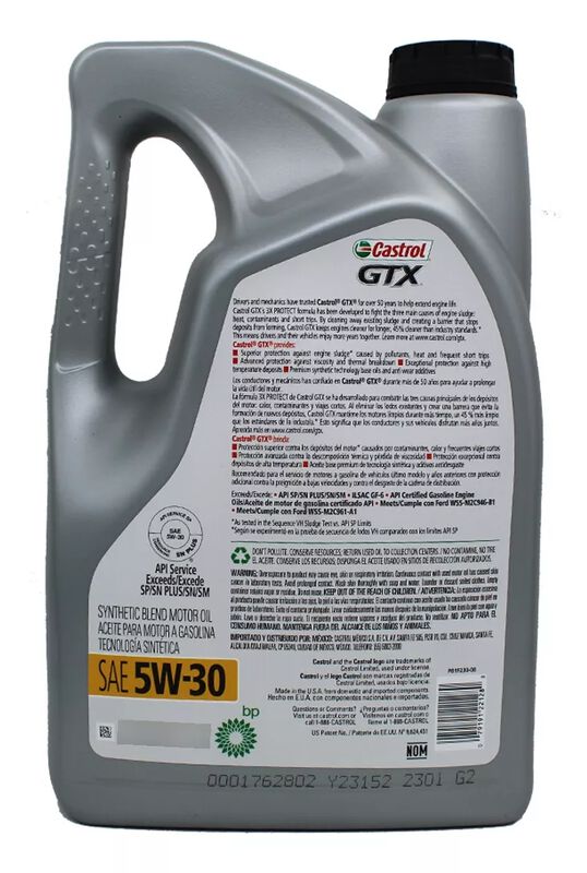 Castrol Gtx Ultraclean 5w-30 image number null