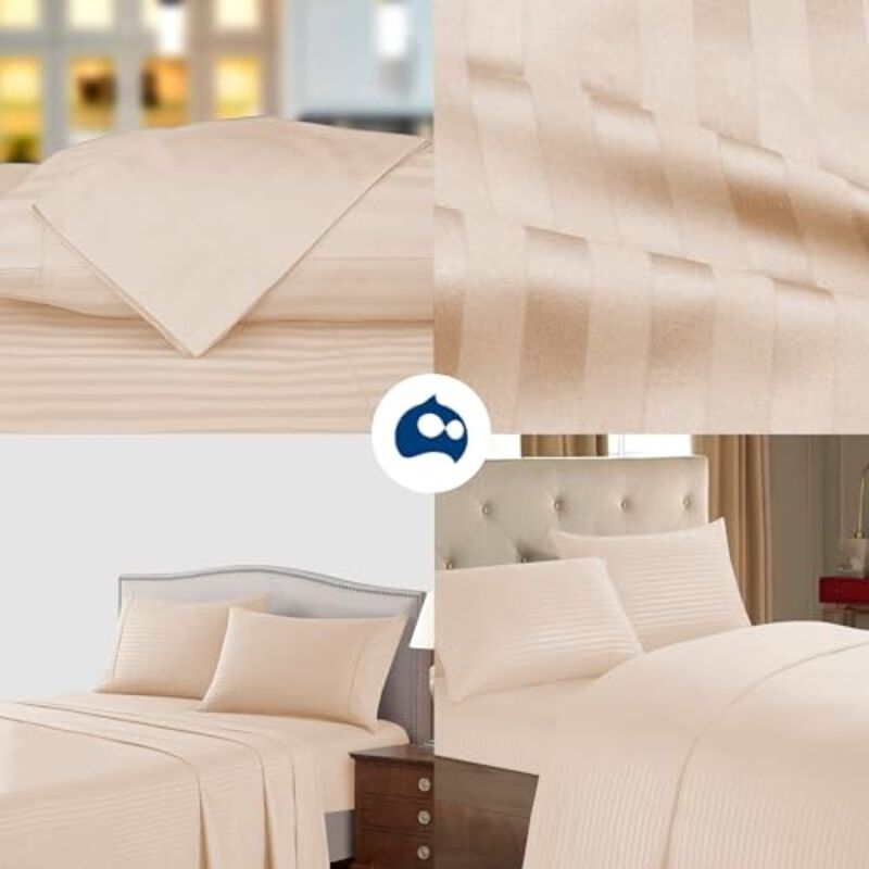 Juego de 4 Piezas de Sabanas Matrimonial Hipoal... image number null