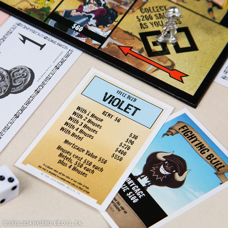 Juego De Mesa Monopoly: Edici&oacute;n One Piece Con 9... image number null