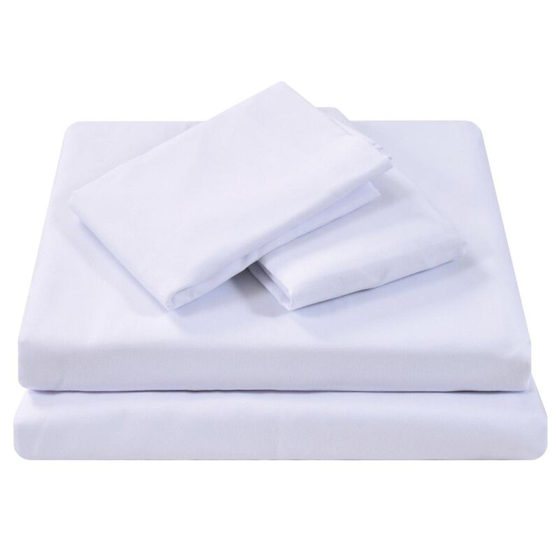 S&aacute;bana Am&eacute;rica Home Microfibra Blanco Matrimoni... image number null