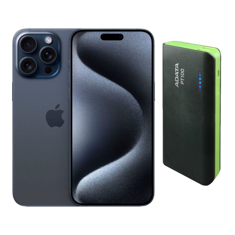 iPhone 15 Pro Max 256GB Azul E-SIM Reacondicion... image number null